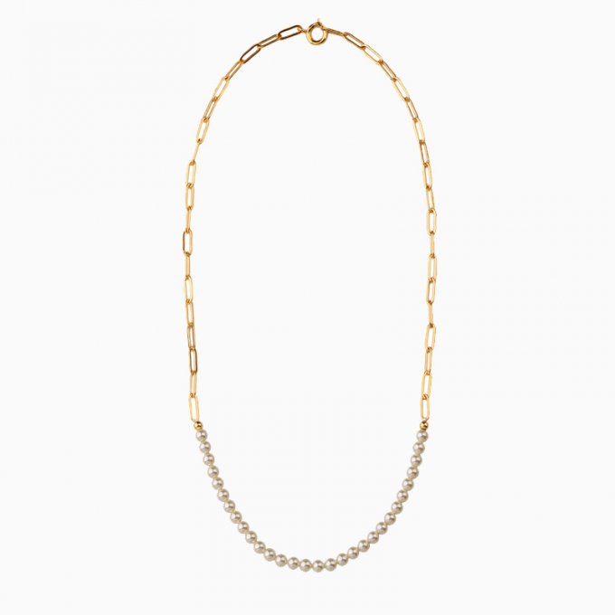 Fun Daisy New Creative Necklace Fashion Chain Stitching Artificial Pearl Necklace Simple Chocker